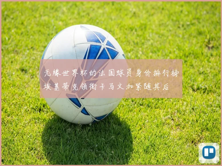 无缘世界杯的法国球员身价排行榜埃基蒂克领衔卡马文加紧随其后